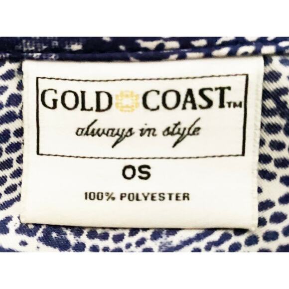 Gold Coast Women's Snake Printed V Neck Kimono Sleeve Kaftan Satiny Resort OS - Picture 7 of 8